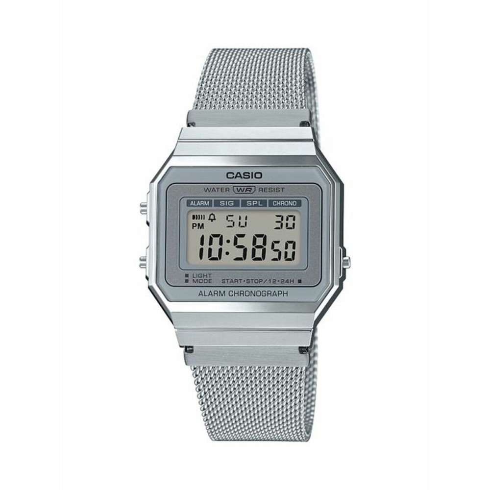 Ceas Bărbați Casio A700WEM-7AEF Argintiu