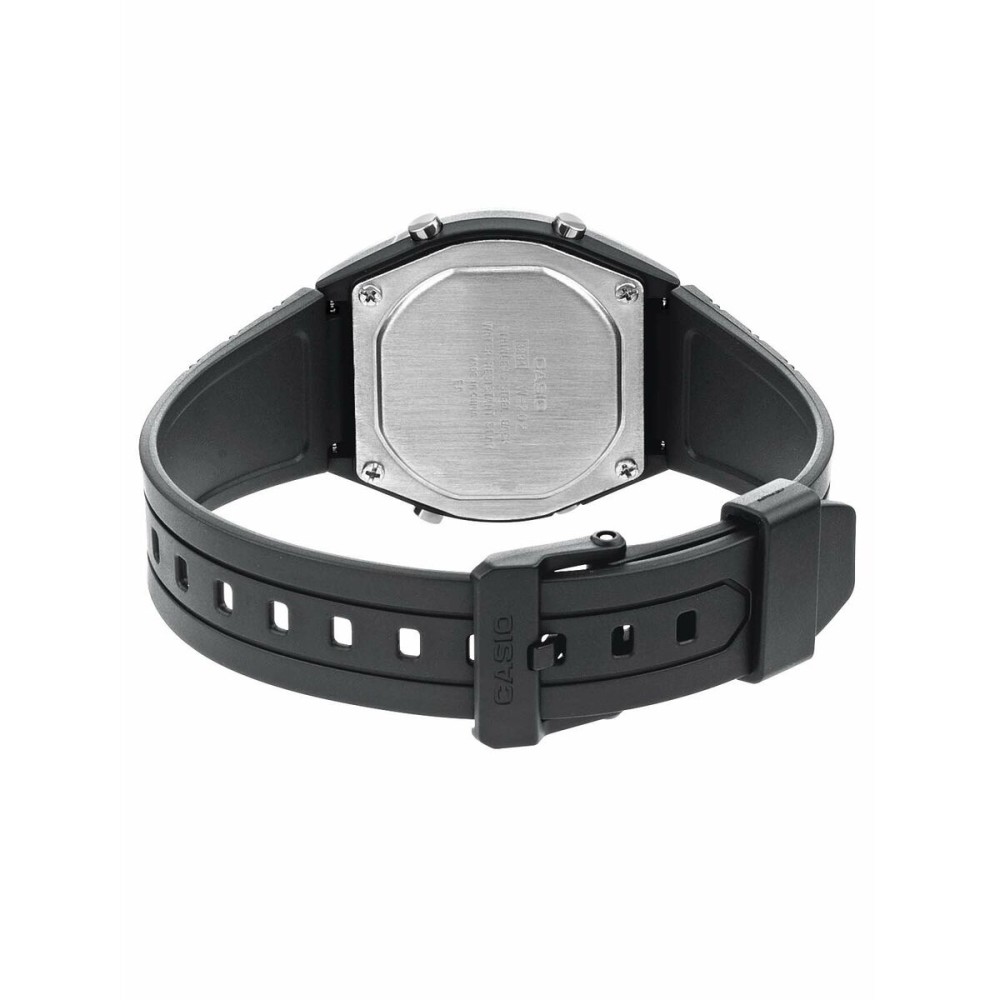 Ceas Bărbați Casio W-202-1AVEF Negru Digital