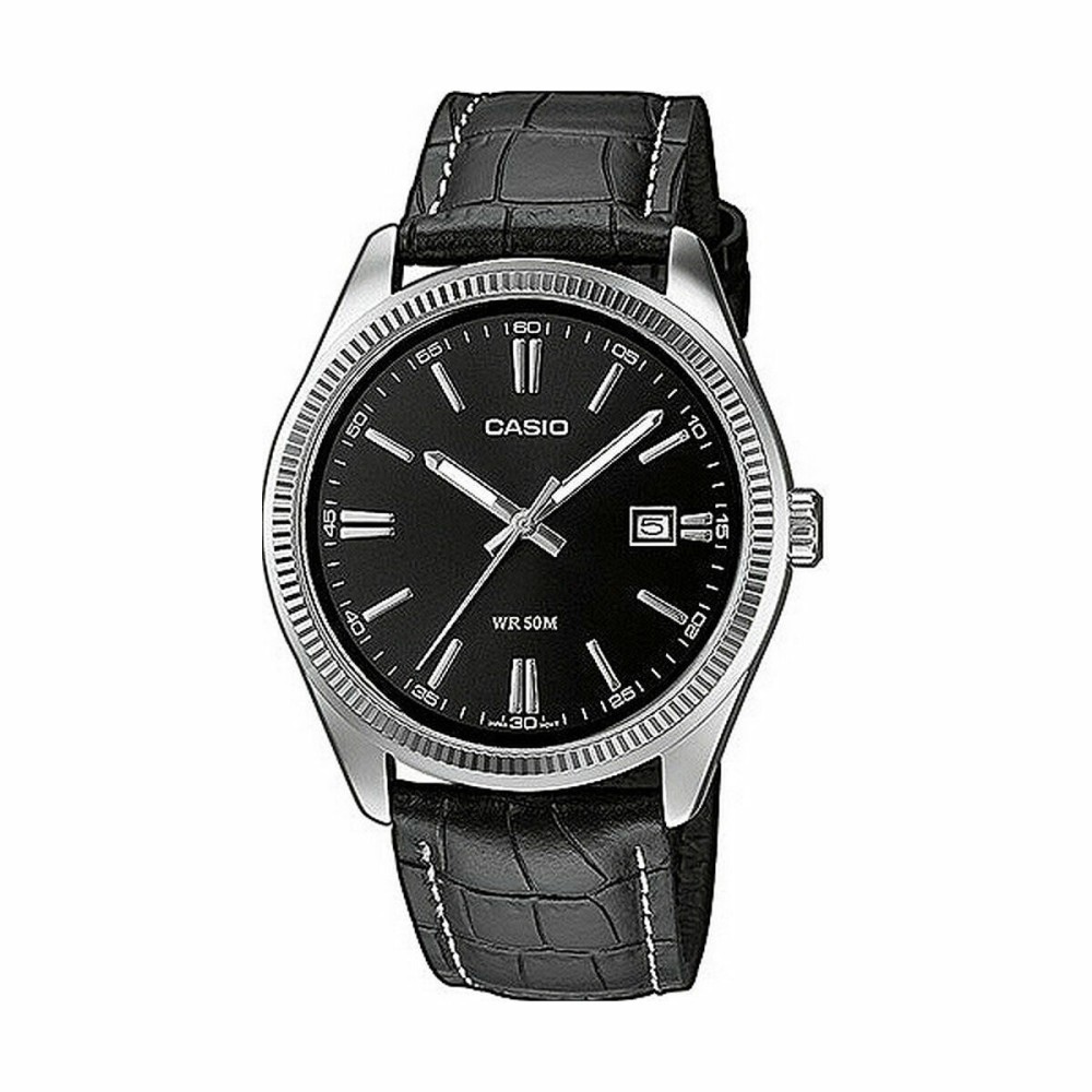 Ceas Bărbați Casio MTP-1302PL-1AVEF Negru