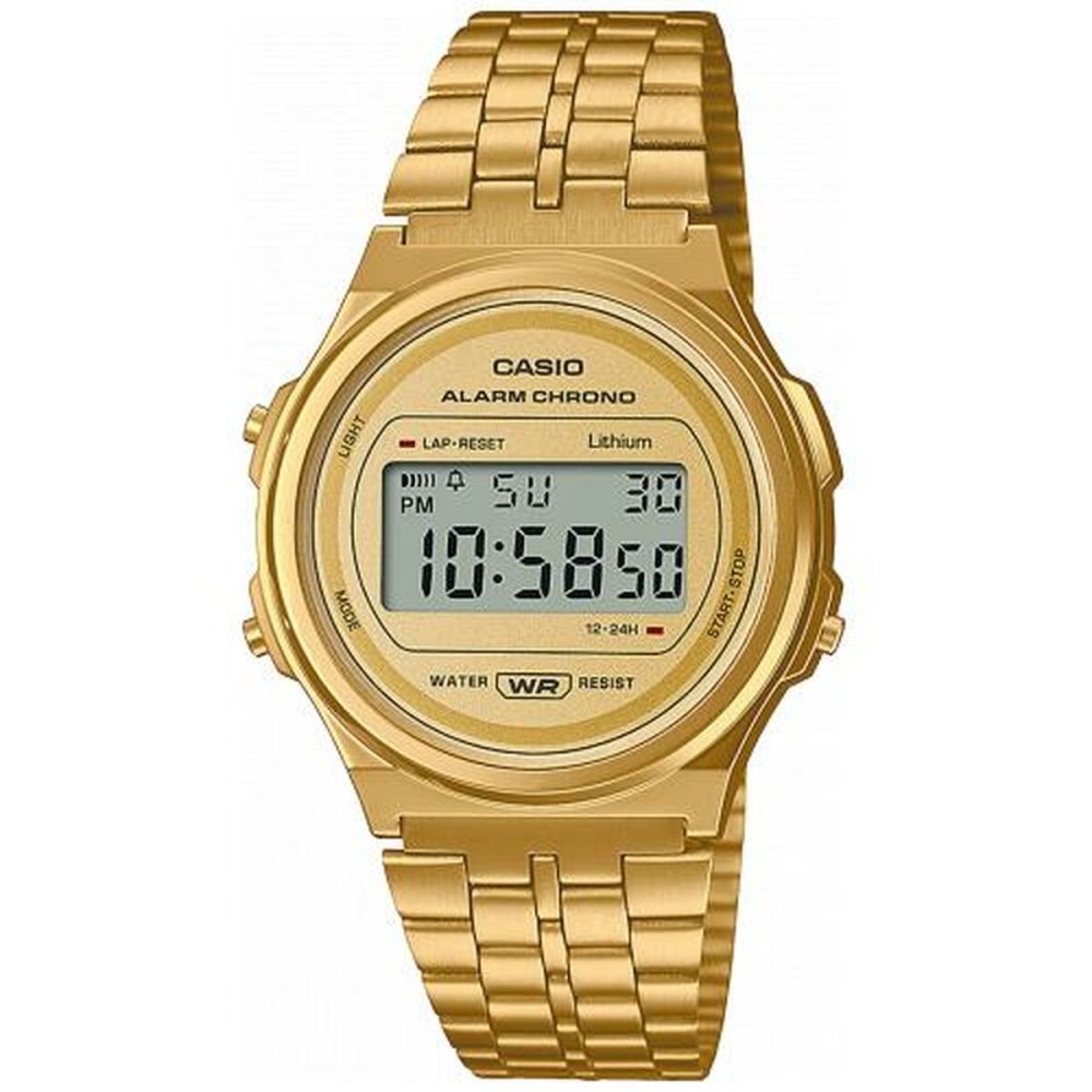 Ceas Unisex Casio A171WEMG-9AEF Auriu* Vintage