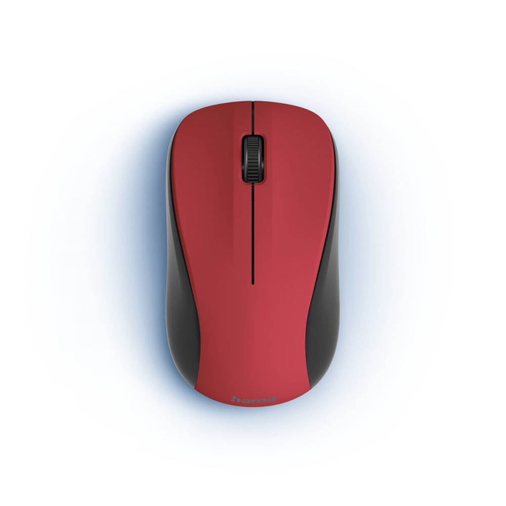 Mouse Fără Fir Optic Hama MW-300 V2 Negru Negro, rojo 1200 DPI (1 Unități)