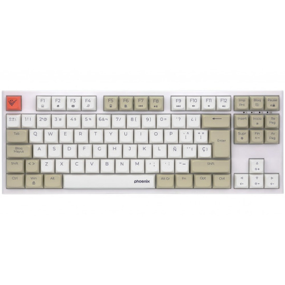 Tastatură Phoenix ROYAL TKL Qwerty Spaniolă