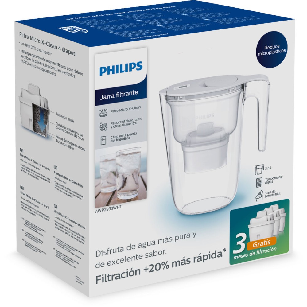 Carafă Philips AWP2933WHT3