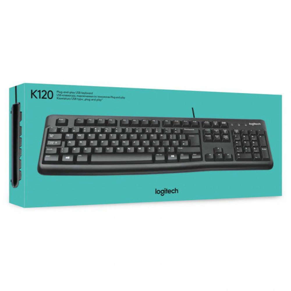 Tastatură Logitech K120 Negru