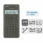 Calculator științific Casio FX-82 MS2 Negru Gri închis Plastic
