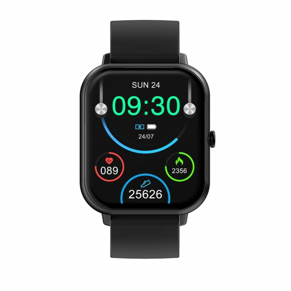 Smartwatch DCU CURVED GLASS PRO 1,83" Negru