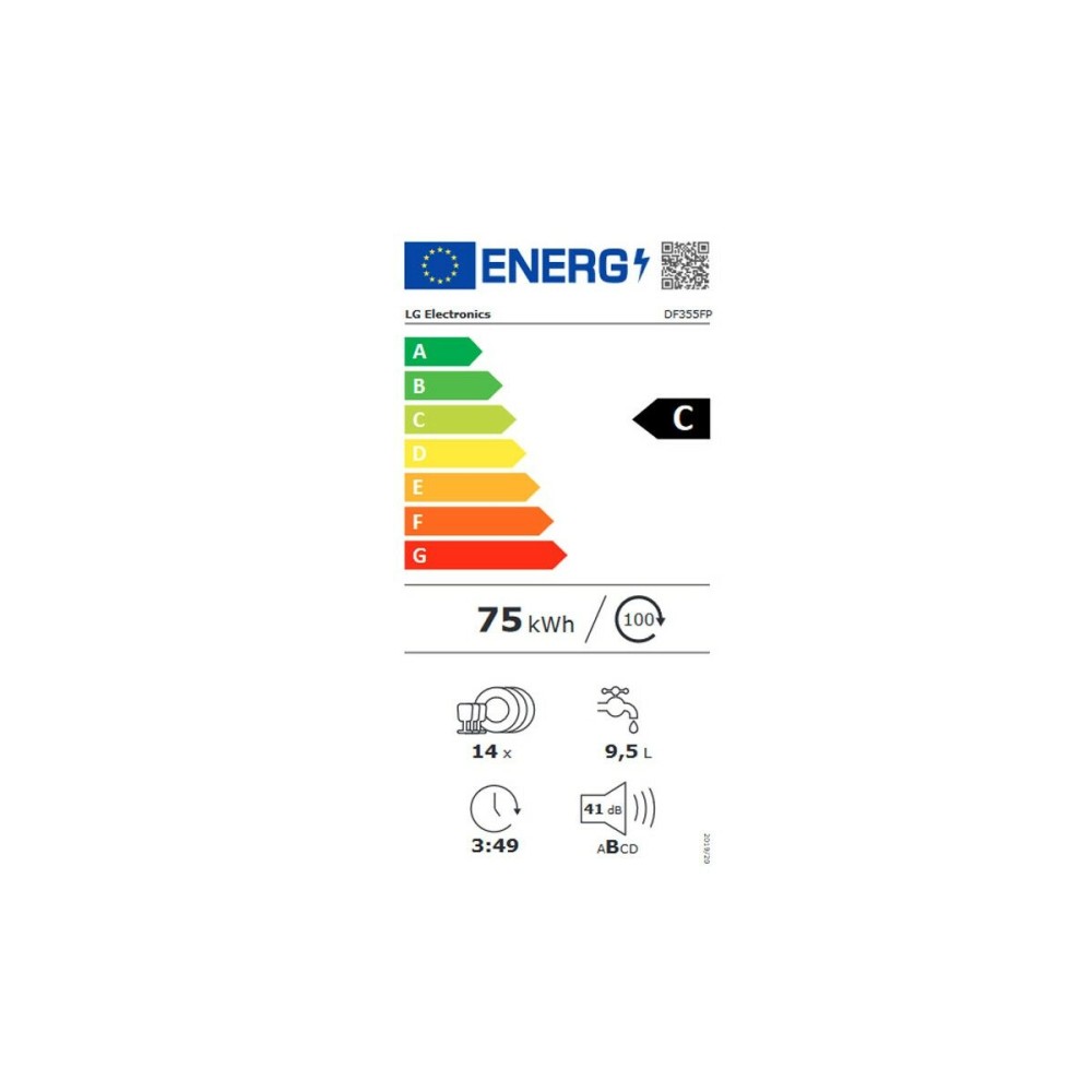 Maşină de spălat vase LG DF355FP