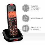 Telefon Fix SPC 7612N Negru
