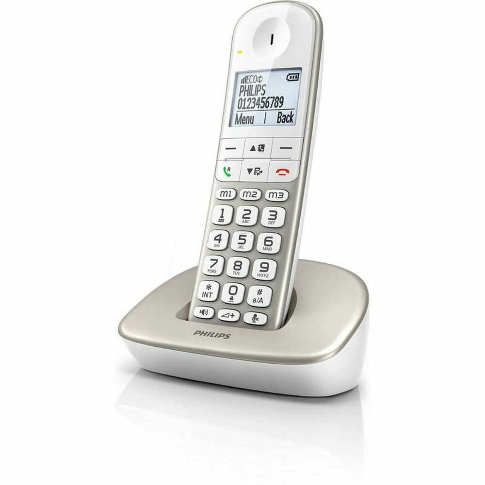 Telefon fără Fir Philips XL4901S/23 1,9" DECT Alb