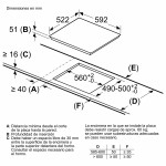 Plită cu Inducție BOSCH PID612BB1E 59,2 cm 7400 W