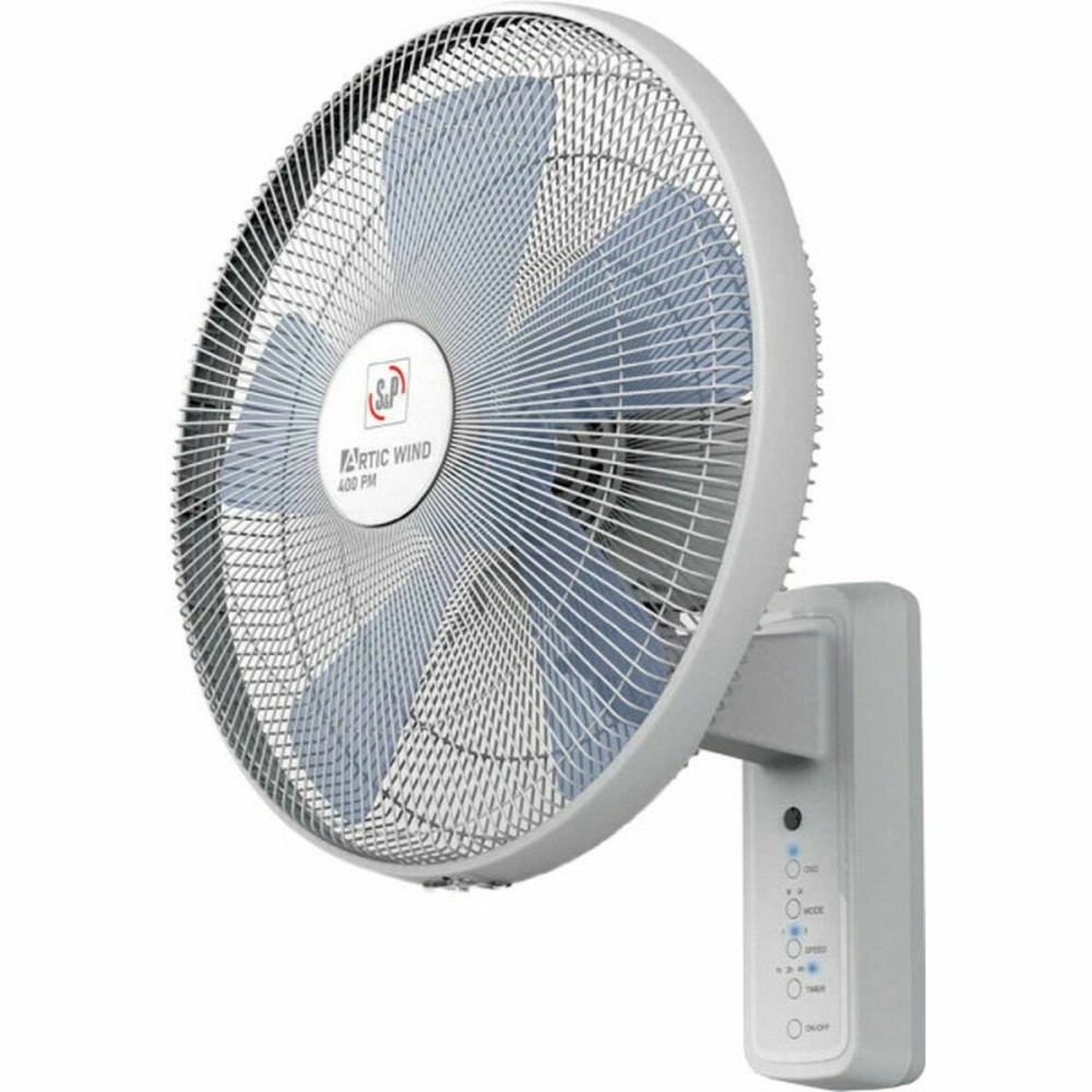 Ventilator de Perete S&P WIND400PRC Gri 55 W Ø 40 cm