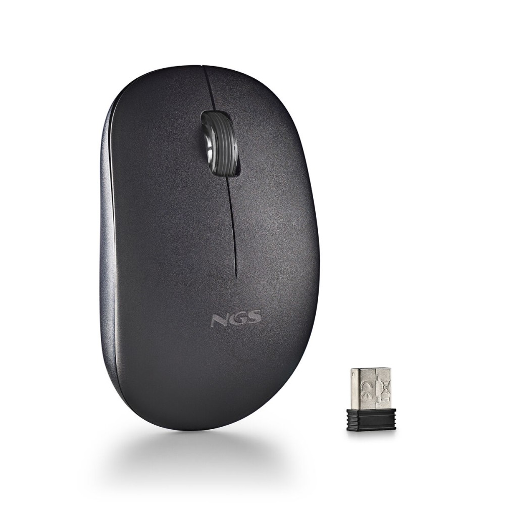 Mouse Fără Fir NGS SILENT MOUSE Negru 1000 dpi (1 Unități)