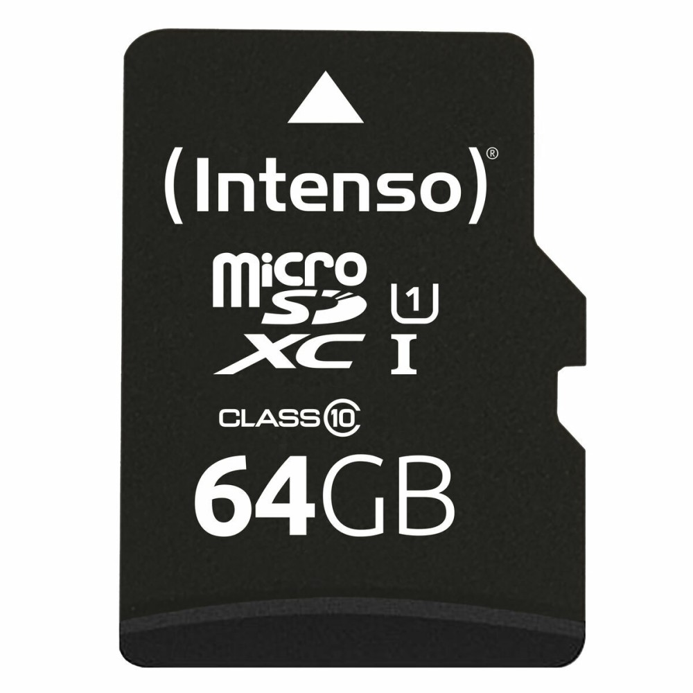 Card de Memorie Micro SD cu Adaptor INTENSO 64 GB