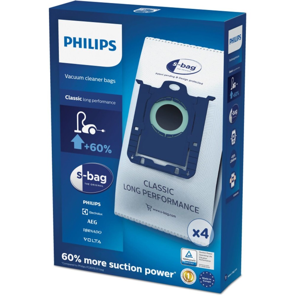 Sac de Schimb pentru Aspirator Philips (4 Unități)