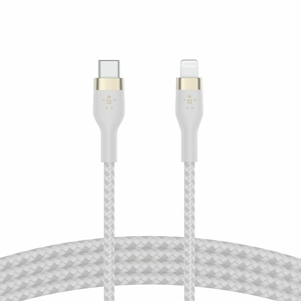 Cablu USB-C la Lightning Belkin 1 m Alb (1 Unități)
