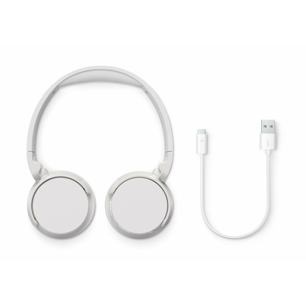Căști Bluetooth cu Microfon Philips TAH4209WT Alb
