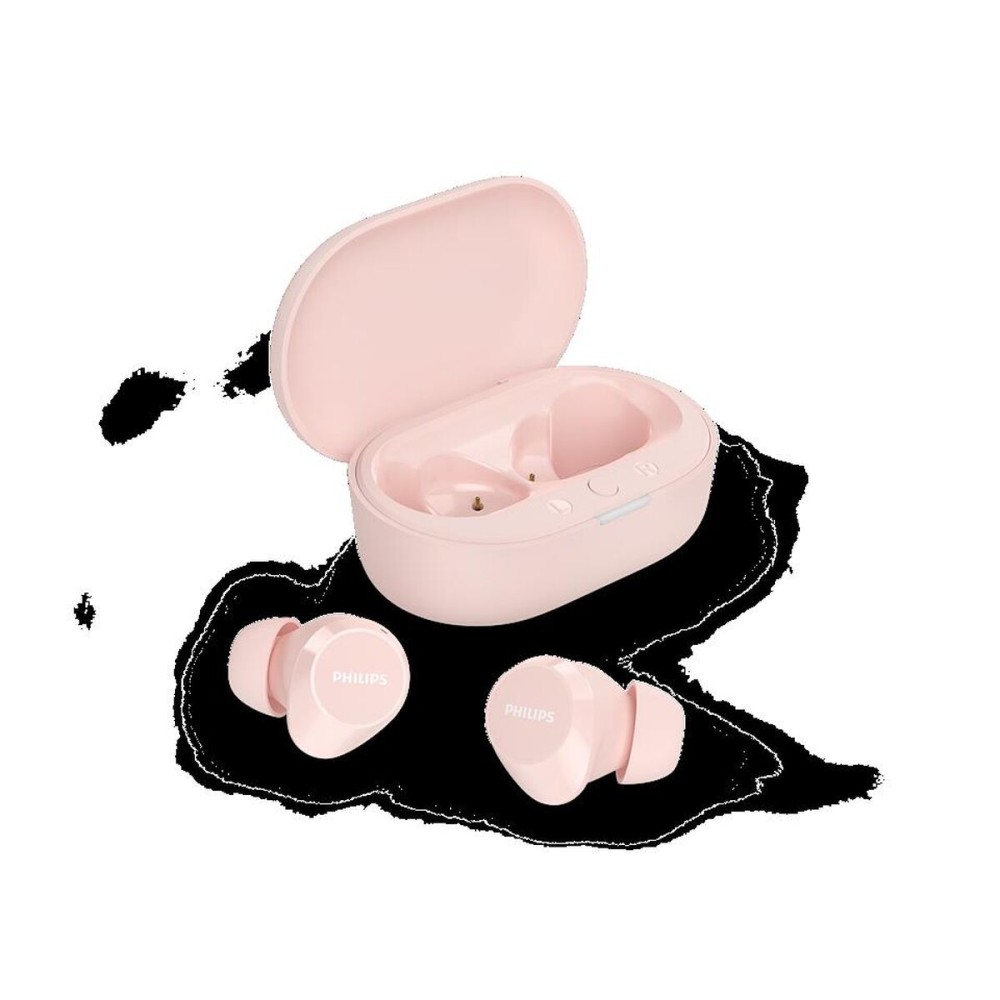 Căști fără fir cu carcasă de încărcare Philips TAT1209PK Roz