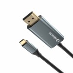 Cablu USB-C la HDMI Silver HT LOGAN Negru