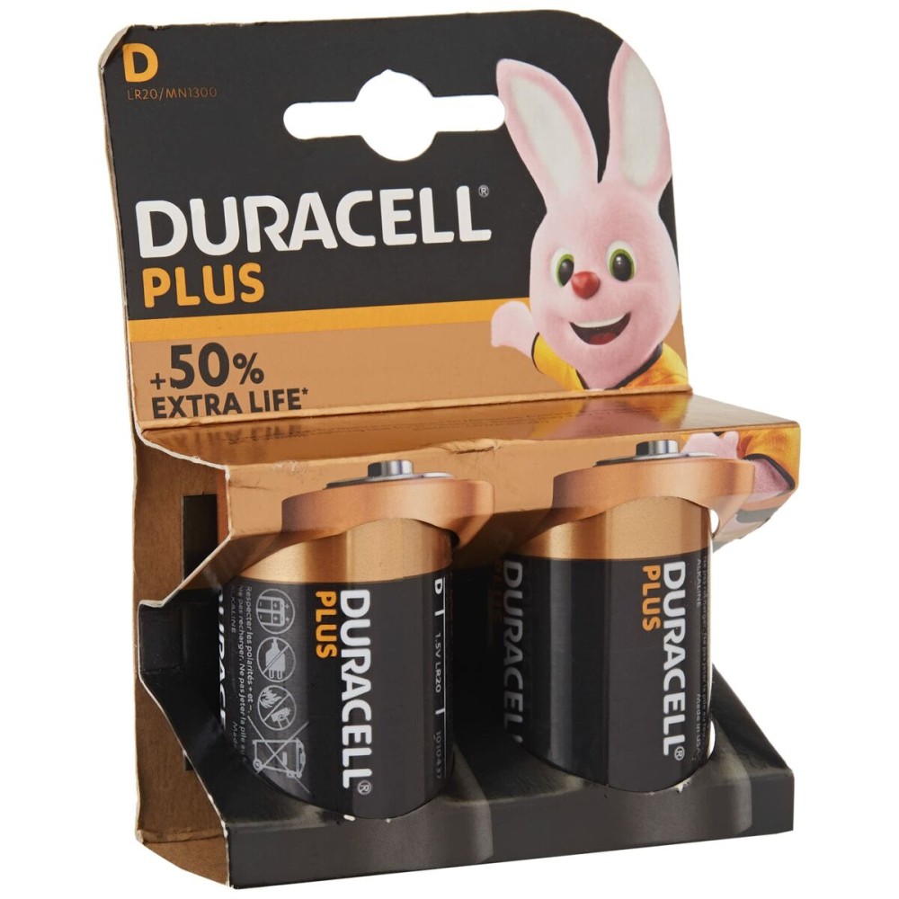 Baterii Alcaline LR20 DURACELL Plus Power  D 1,5 V
