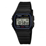 Ceas Bărbați Casio F-91W-1YEG Negru