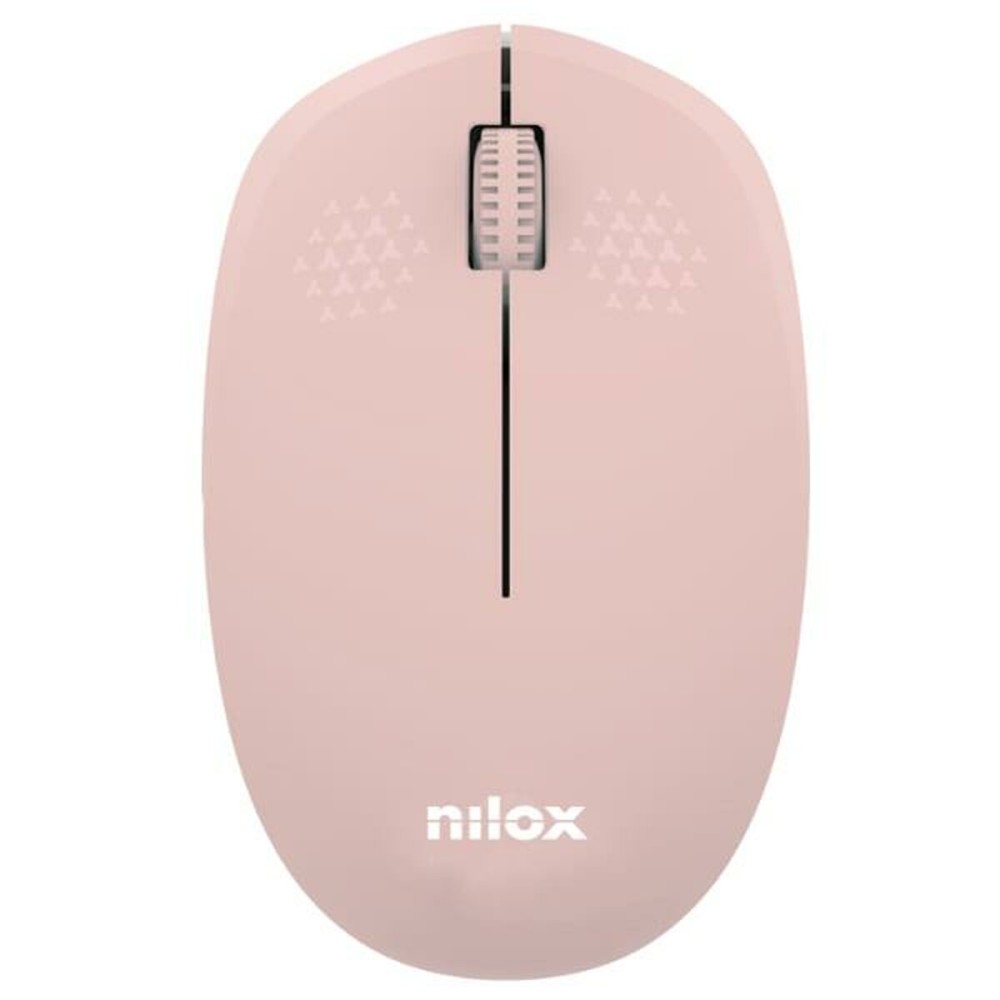 Mouse Fără Fir Optic Nilox Roz