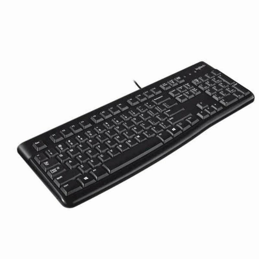 Qwerty Spaniolă Logitech K120 USB Negru Qwerty Spaniolă QWERTY