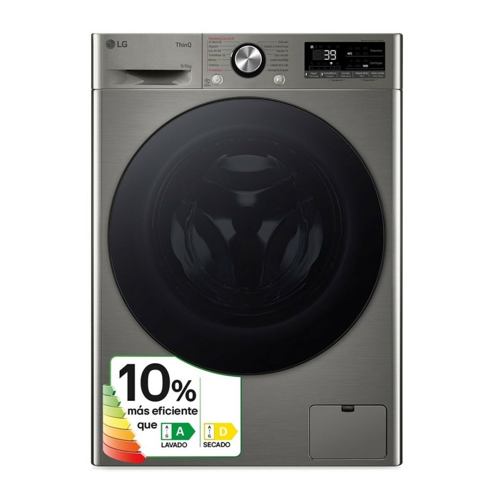 Washer - Dryer LG F4DR7009AGS 9 kg 6 Kg
