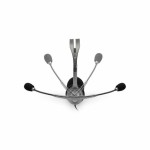 Căști cu Microfon Logitech 981-000271 2 x Jack 1,4 m Negru Gri