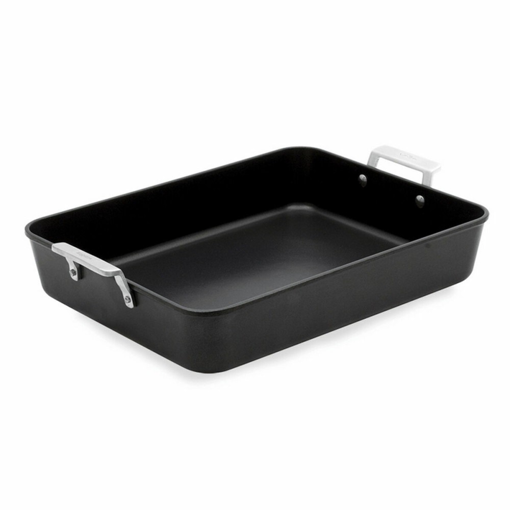 Oală pentru gratinat Valira 4687/25 35 x 27 cm Negru Oțel inoxidabil Aluminiu