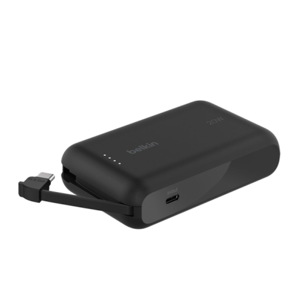 Cablu USB la Lightning Belkin BPB021HQBK Negru 10000 mAh