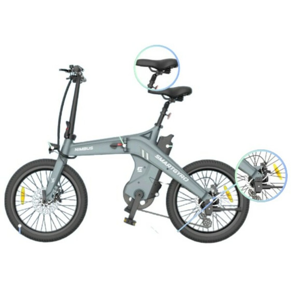 Bicicletă Electrică Smartgyro SOHO 16 10000 mAh Negru 250 W 20"