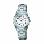Ceas Unisex Casio LTP-1259PD-7BEG Alb Argintiu