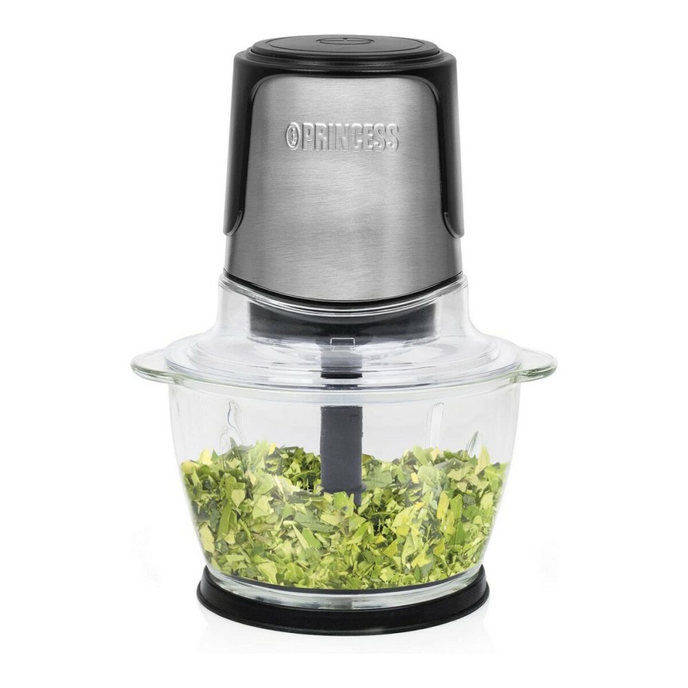 Tocător Princess Negru Sticlă Oțel inoxidabil 300 W 1 L