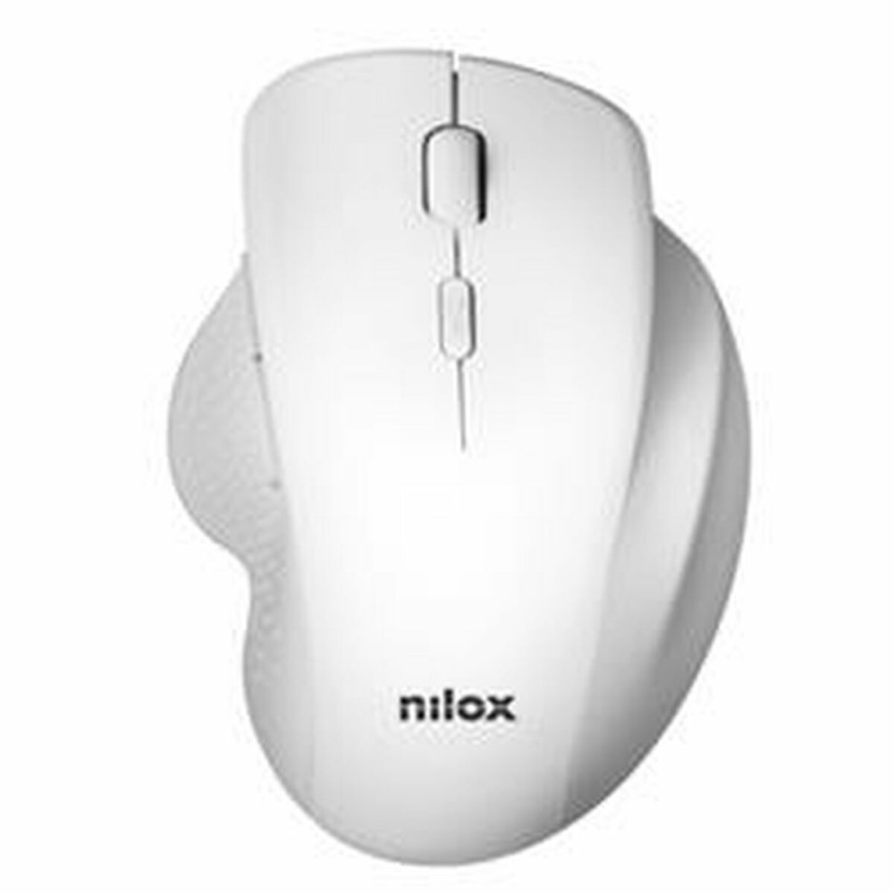 Mouse Fără Fir Nilox ERGO 3200 DPI Alb