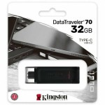 Memorie USB Kingston DT70/128GB Negru 128 GB