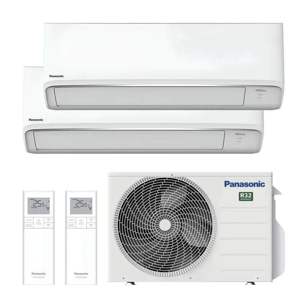 Aer Condiționat Panasonic KIT2RZ2535ZKE Alb A+/A+ 2500 W 3500 W 5590 fg/h