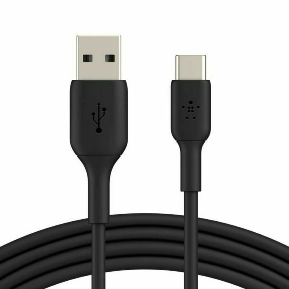 Cablu USB A la USB-C Belkin CAB001BT2MBK Negru 2 m