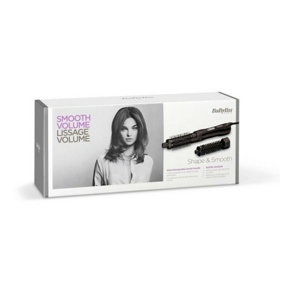 Perie Ondulatoare Babyliss SHAPE&SMOOTH Negru (2 Unități)