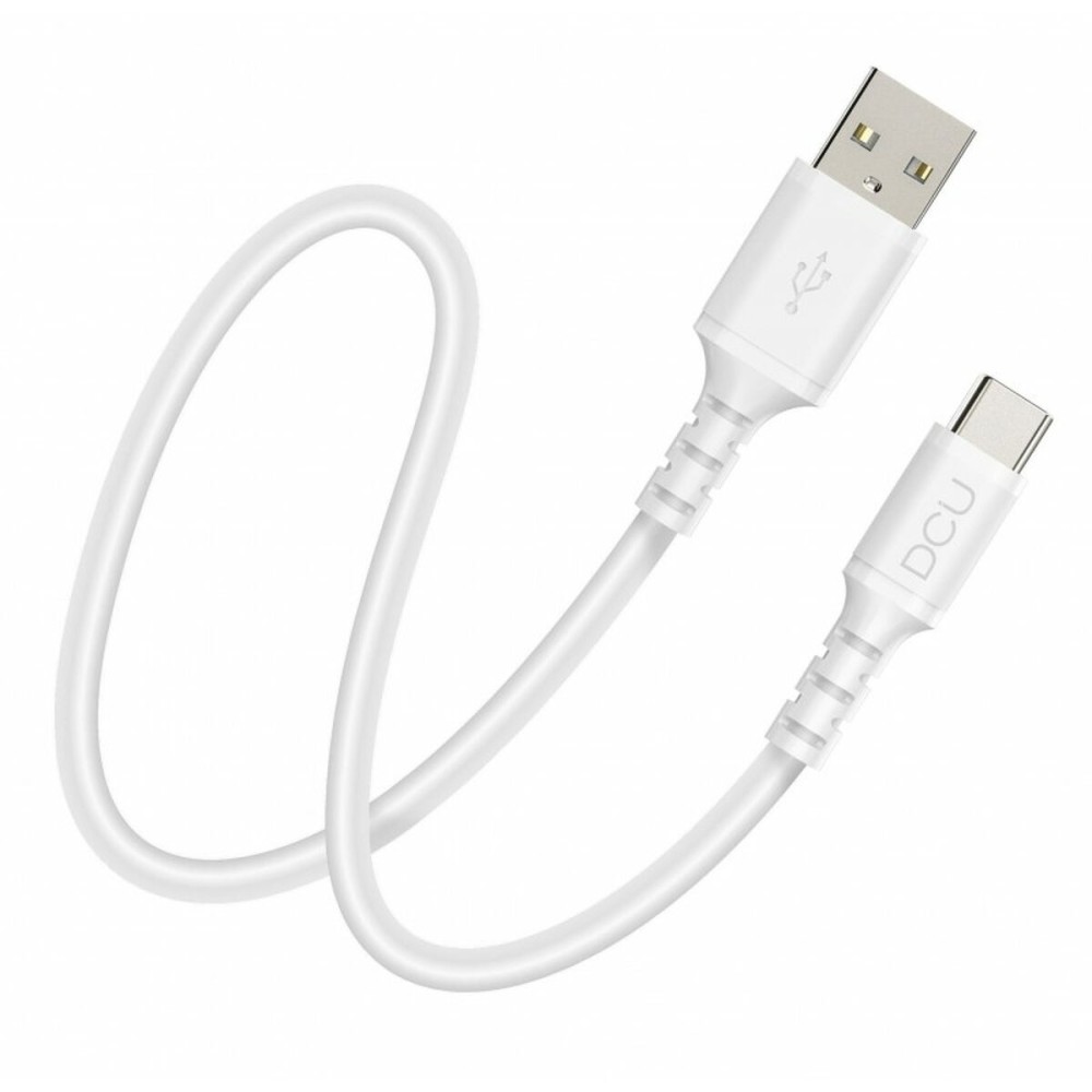 Cablu USB DCU 2.0 Alb 1 m