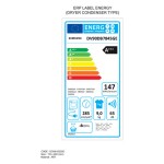 Uscător de condens Samsung DV90DB7845GEU3 9K Alb 9 kg