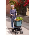 Cărucior de cumpărături Carlett CUBE S VOLCANO Negru