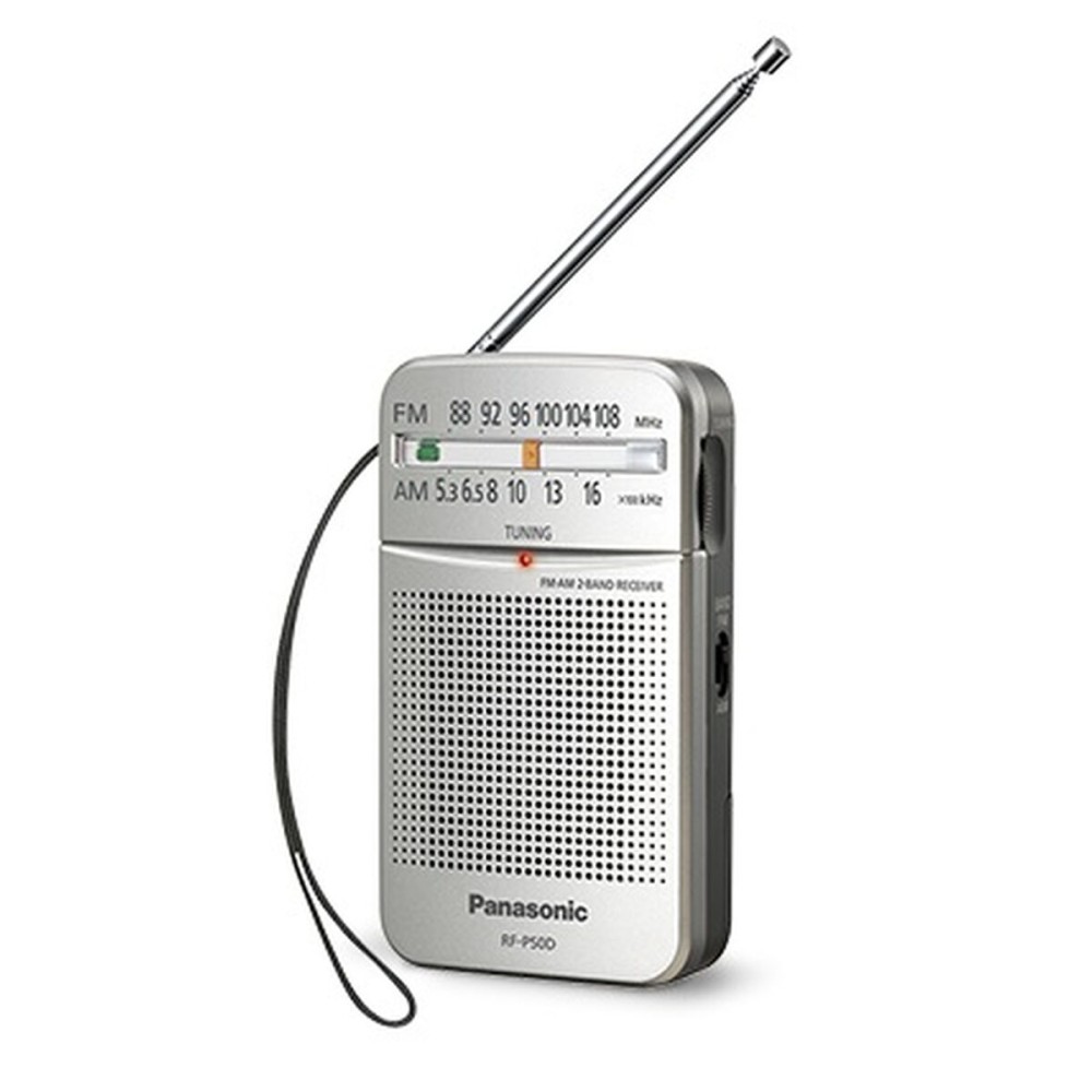 Radio Tranzistor Panasonic RF-P50DEG-S Roșu Argintiu