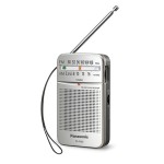 Radio Tranzistor Panasonic RF-P50DEG-S Roșu Argintiu