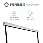 Ecran Electric Panoramic iggual PSIPS184 84"