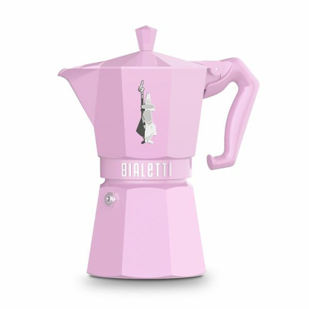 Cafetieră Italiană Bialetti MOKA EXCLUSIVE Roz Aluminiu 6 Cești