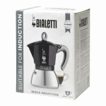 Cafetieră Italiană Bialetti 0006936/NP Negru Gri Metal Aluminiu