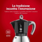 Cafetieră Italiană Bialetti 0006936/NP Negru Gri Metal Aluminiu
