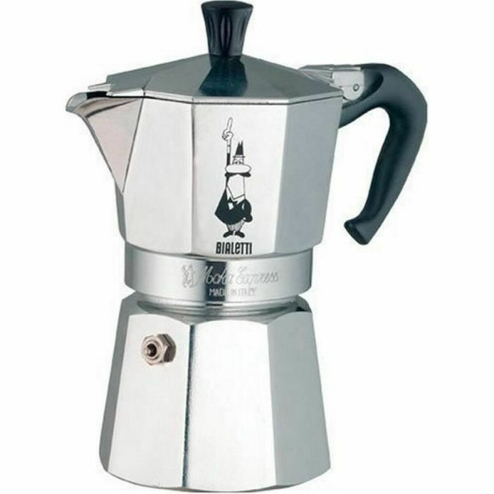 Cafetieră Italiană Bialetti 0001164 Argintiu Aluminiu