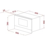 Cuptor cu microunde cu Grill Teka NEOMS6220BISRSS Oțel