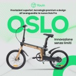 Bicicletă Electrică Youin BK1950 OSLO PRO Negru Auriu*